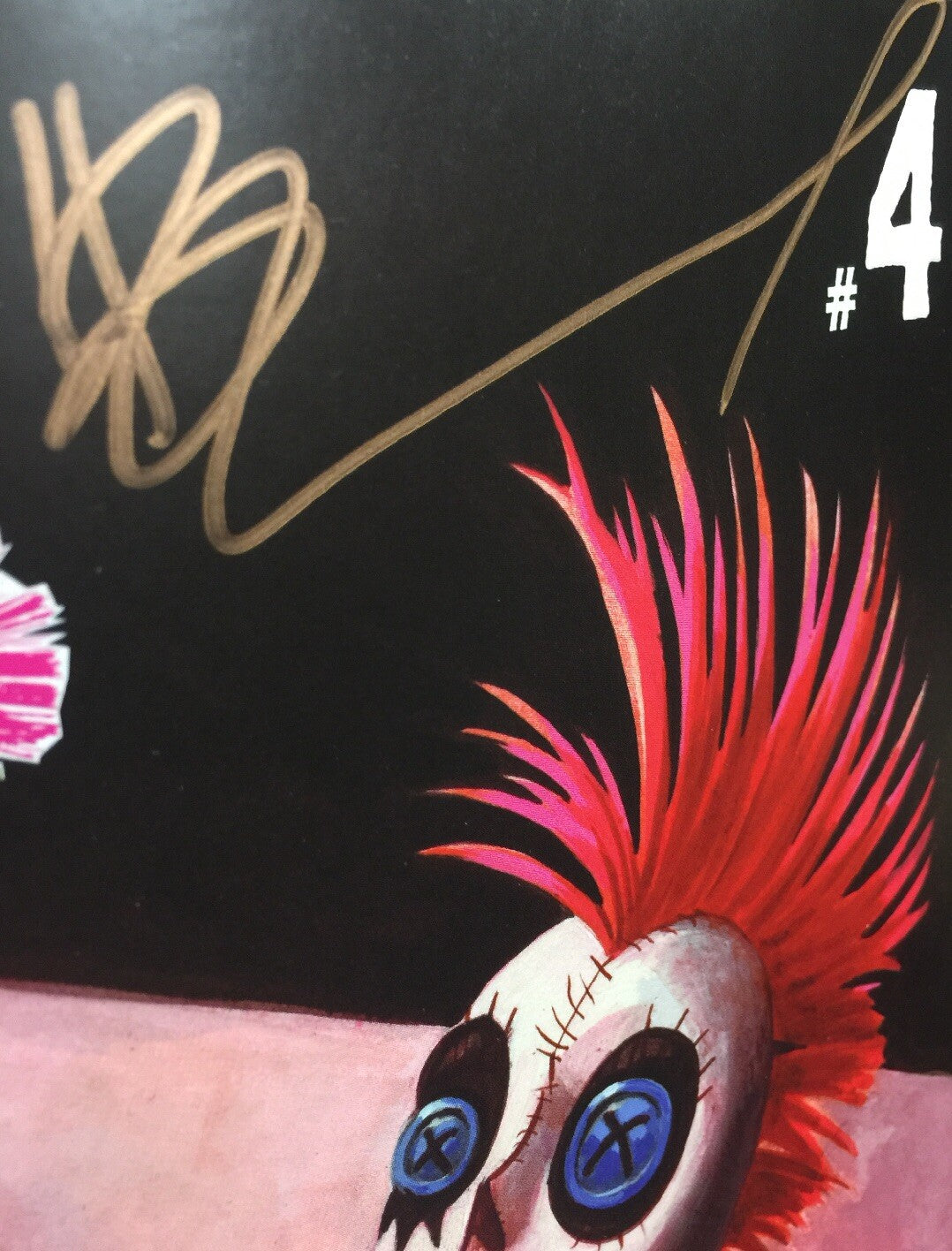 PUNK MAMBO #4 SIGNED by DAN BRERETON NM VALIANT 2019