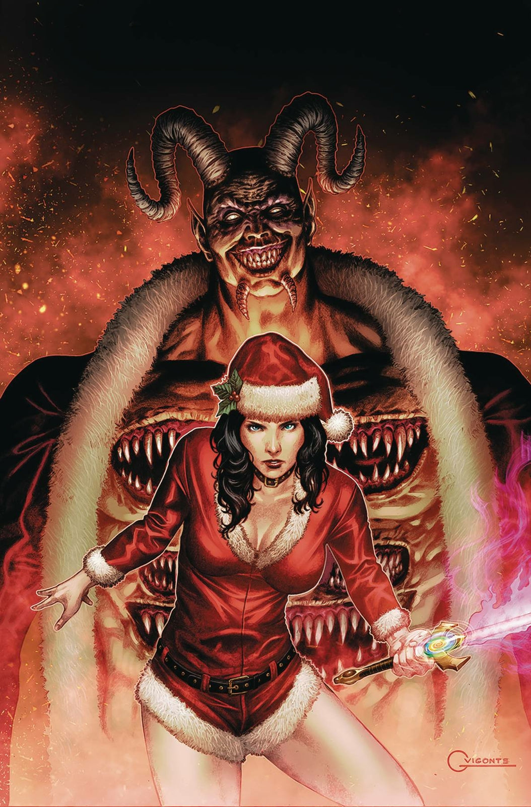 GRIMM FAIRY TALES 2019 HOLIDAY SPECIAL CVR A VIGONTE ZENESCOPE NM 1ST PRINT 2019