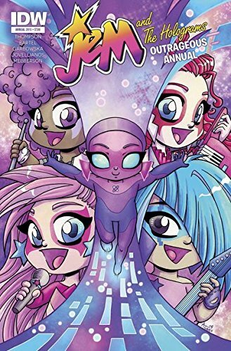 JEM THE HOLOGRAMS OUTRAGEOUS ANNUAL #1 NM 1ST PRINT