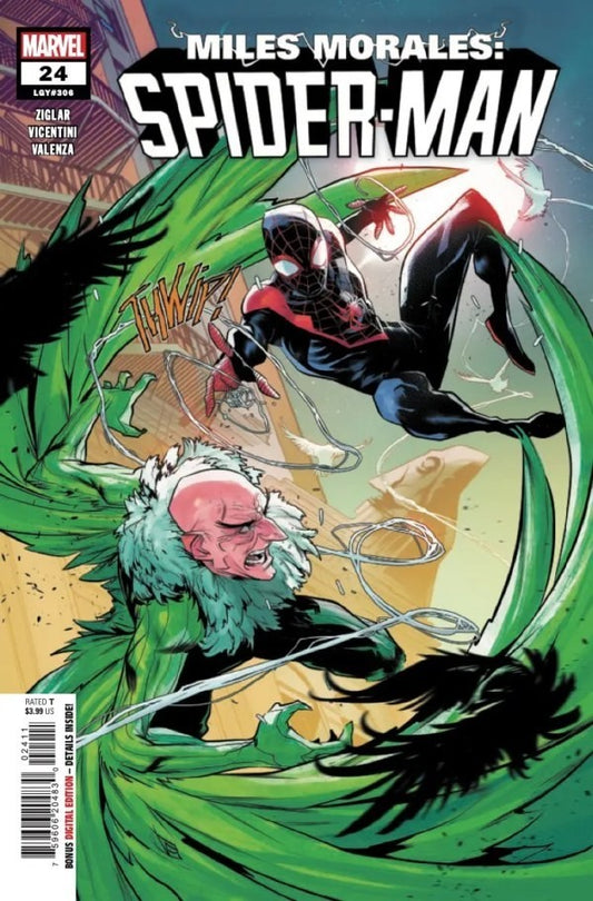 MILES MORALES SPIDER-MAN #24 NM 1ST PRINT MAIN COVER MARVEL COMICS 2024