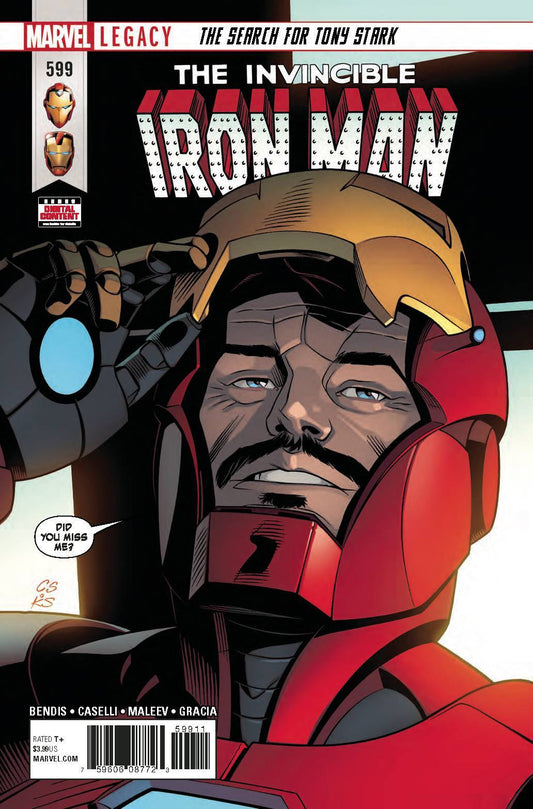 INVINCIBLE IRON MAN #599 LEGACY MARVEL NM