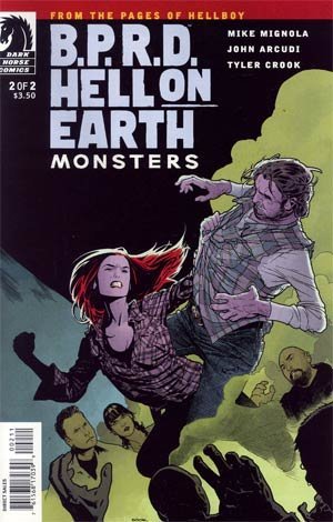 BPRD HELL ON EARTH MONSTERS #2 MIGNOLA Dark Horse NM 1st PRINT