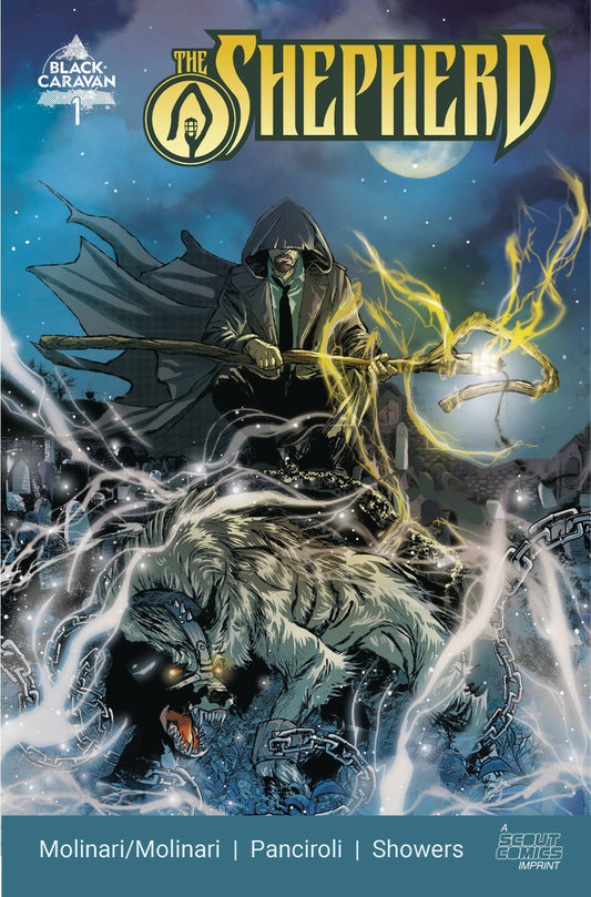 SHEPHERD #1 SCOUT COMICS MAIN COVER 1ST PRINT NM 2020 BLACK CARAVAN