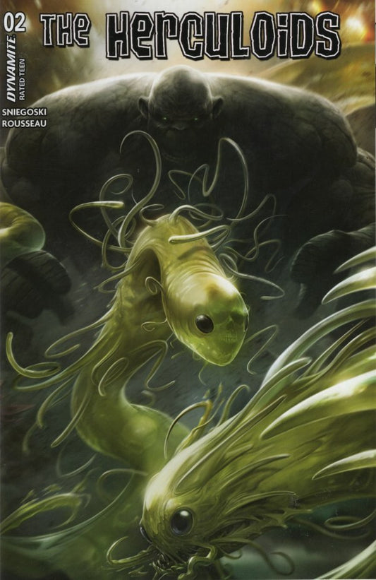HERCULOIDS #2 NM 1ST PRINT MAIN COVER DYNAMITE COMICS 2025