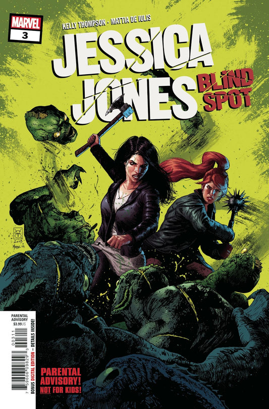 JESSICA JONES BLIND SPOT #3 MAIN COVER MARVEL NM 1ST PRINT 2020