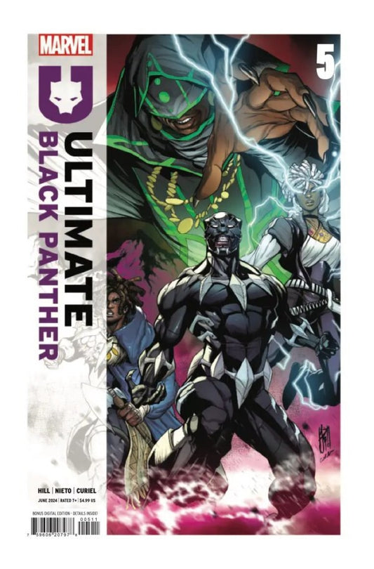 ULTIMATE BLACK PANTHER #5 NM 1ST PRINT MAIN COVER MARVEL COMICS 2024