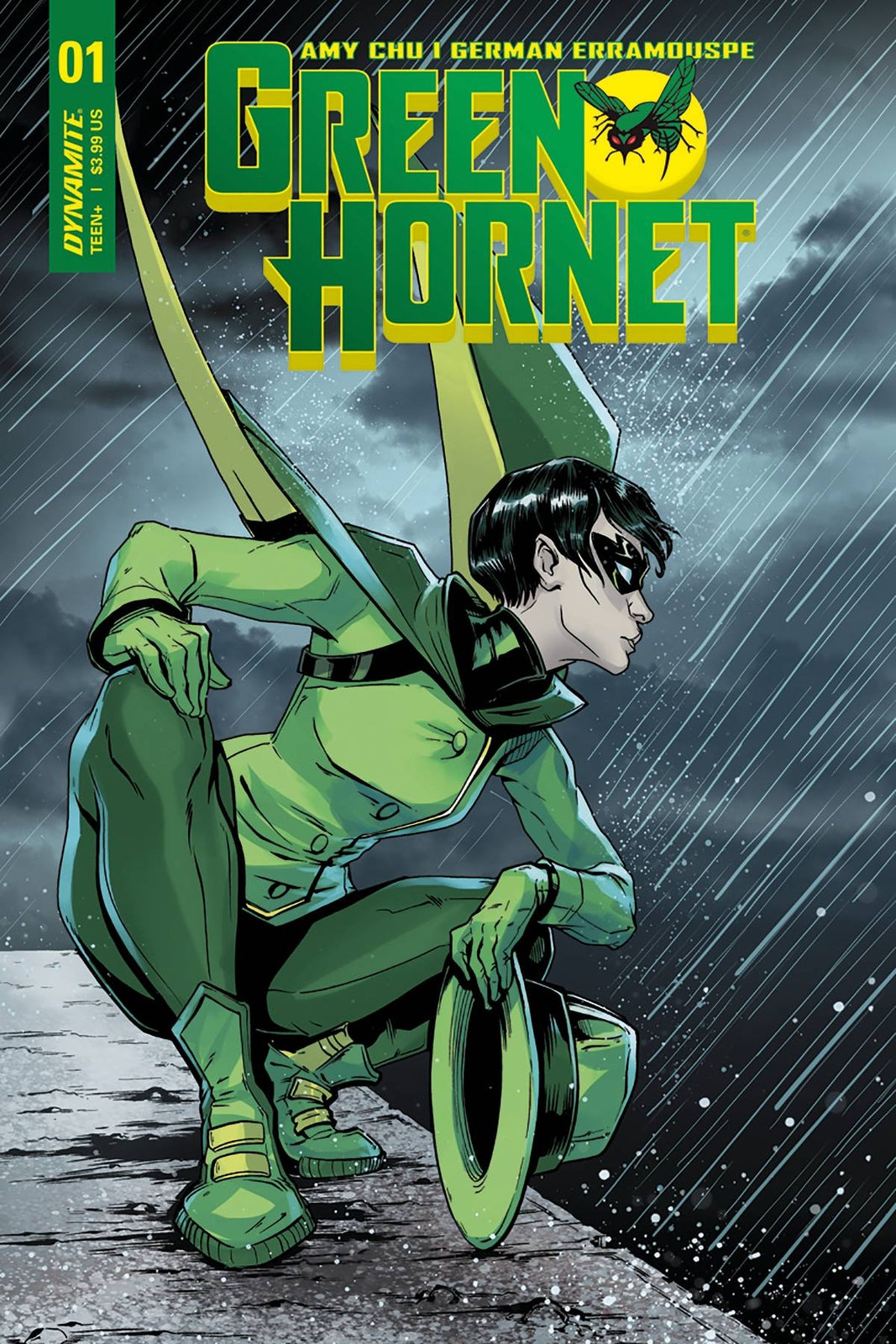 GREEN HORNET #1 COVER B IHDE DYNAMITE NM