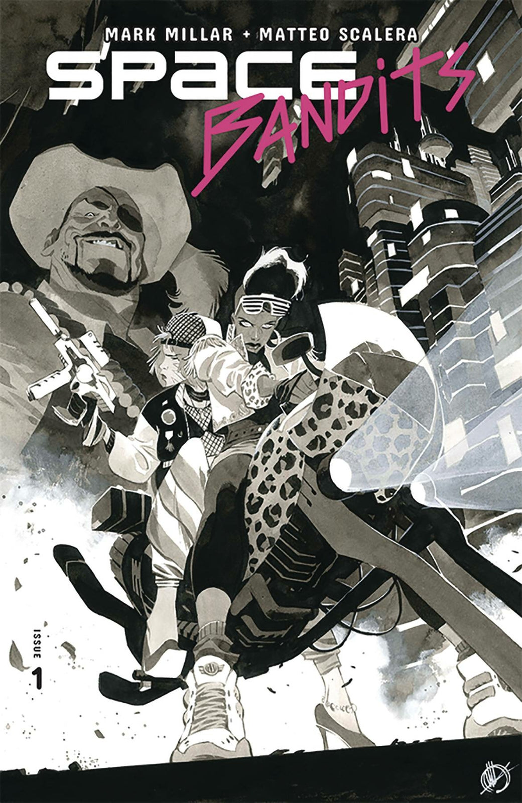 SPACE BANDITS #1 COVER B SCALERA IMAGE NM 1ST PRINT 2019