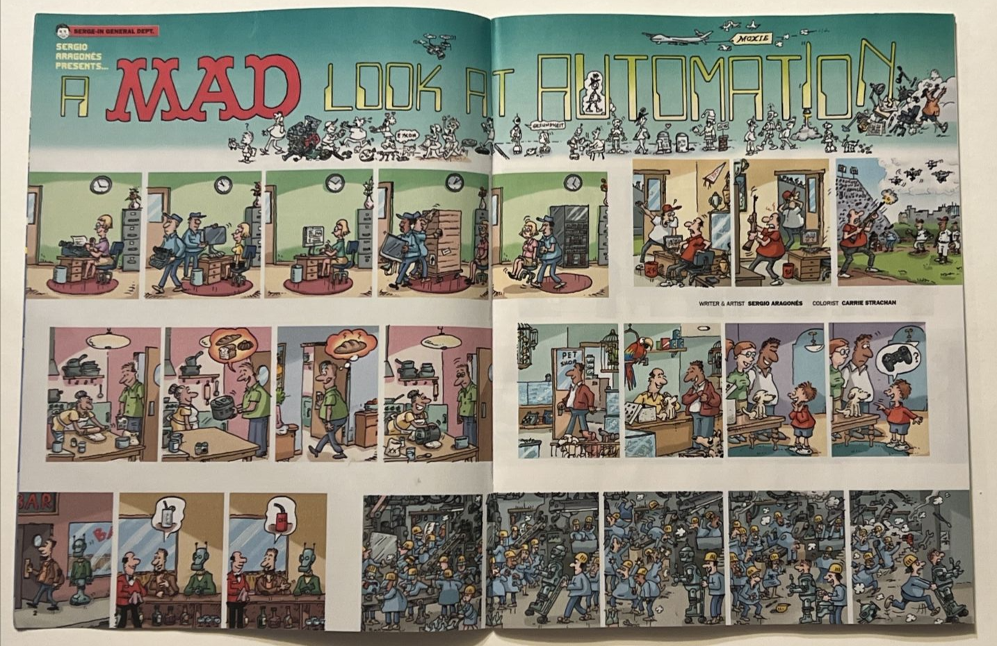 MAD MAGAZINE #41 FEB 2025 NEW MATERIAL AI MIDDLE FINGER