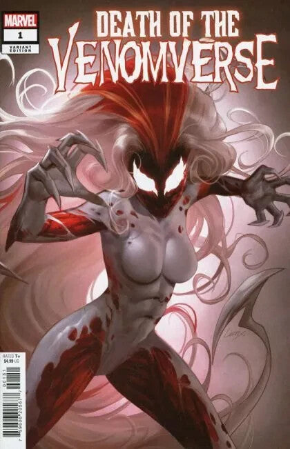 DEATH OF THE VENOMVERSE #1 LESLEY LEIRIX LI VARIANT SCREAM MARVEL COMICS 2023 NM