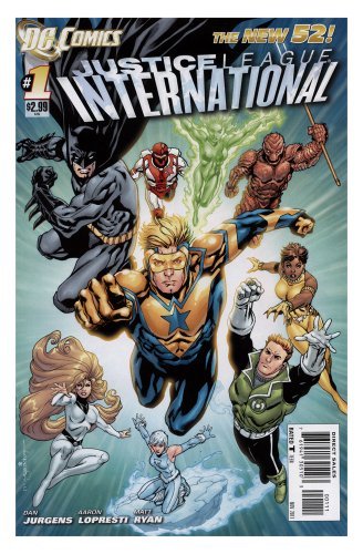 JUSTICE LEAGUE INTERNATIONAL #1 DAN JURGENS NM 1ST PRINT