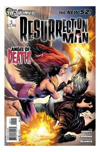 RESURRECTION MAN #5 "THE RESURRECTION MAN MUST FIND A WAY TO ESCAP NM 1ST PRINT