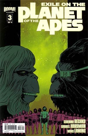 EXILE ON THE PLANET OF THE APES #3 B MARC LAMING NM 1ST PRINT