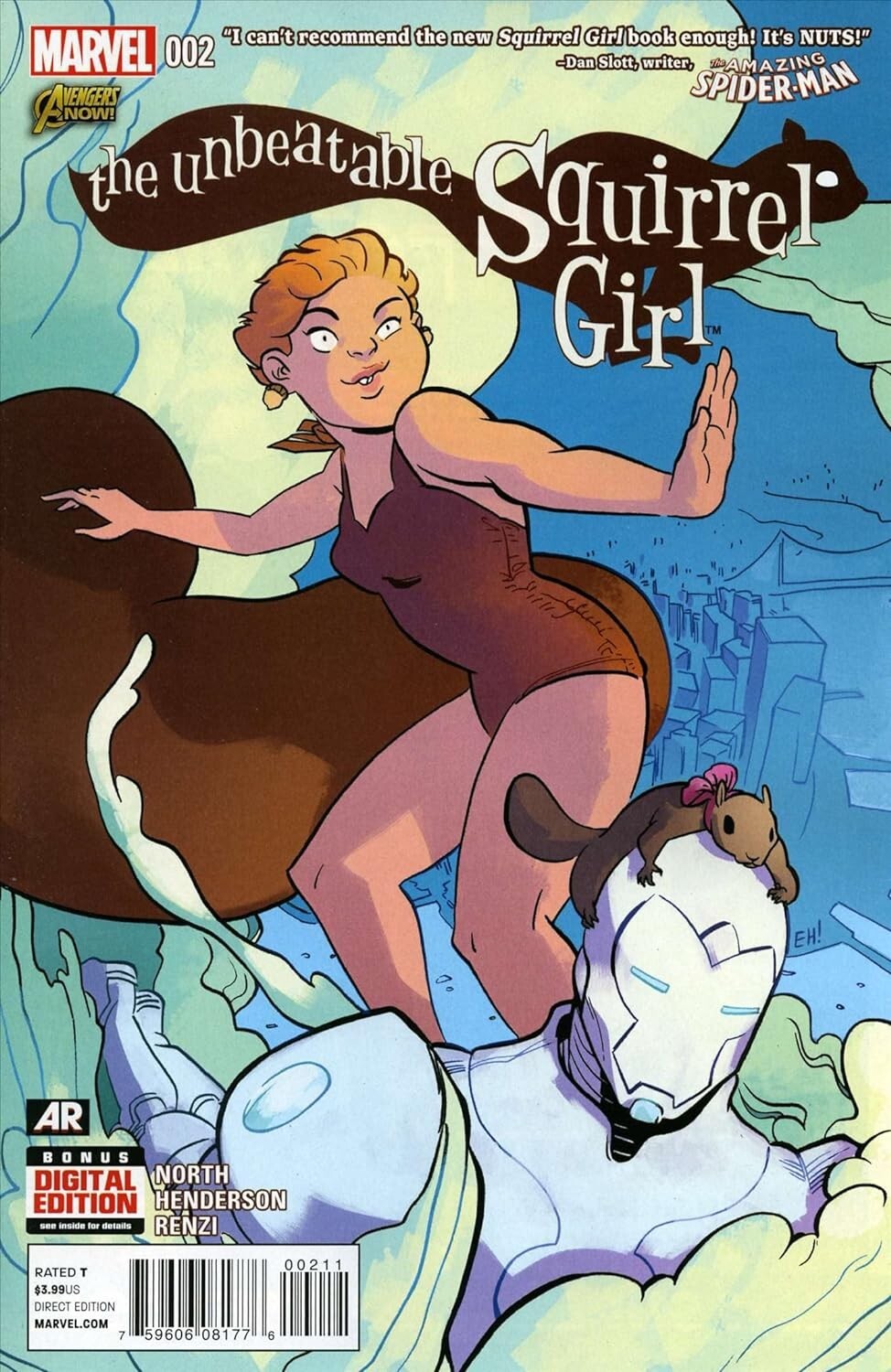 UNBEATABLE SQUIRREL GIRL #2 NM NORTH HENDERSON MARVEL COMICS 2015