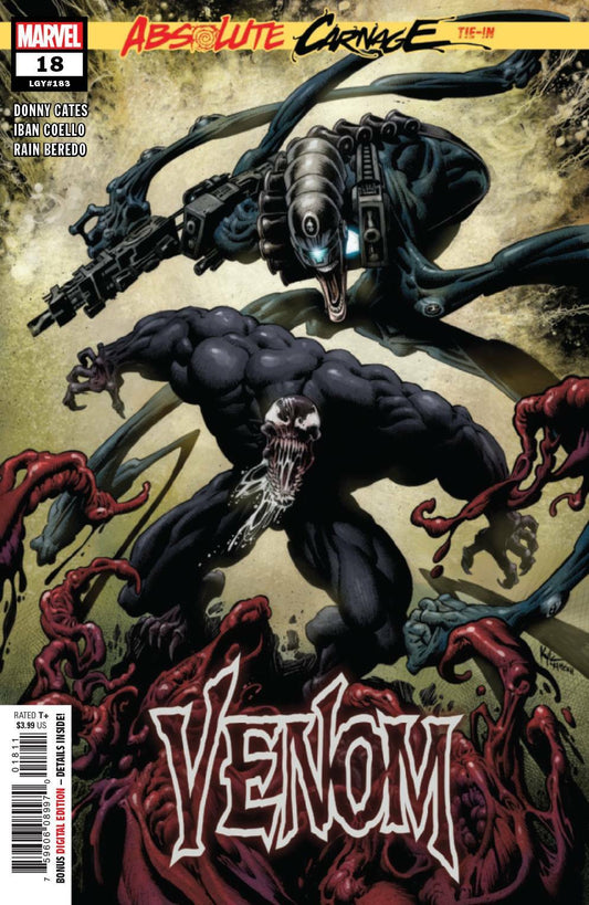 VENOM #18 AC MAIN COVER MARVEL NM 1ST PRINT 2019