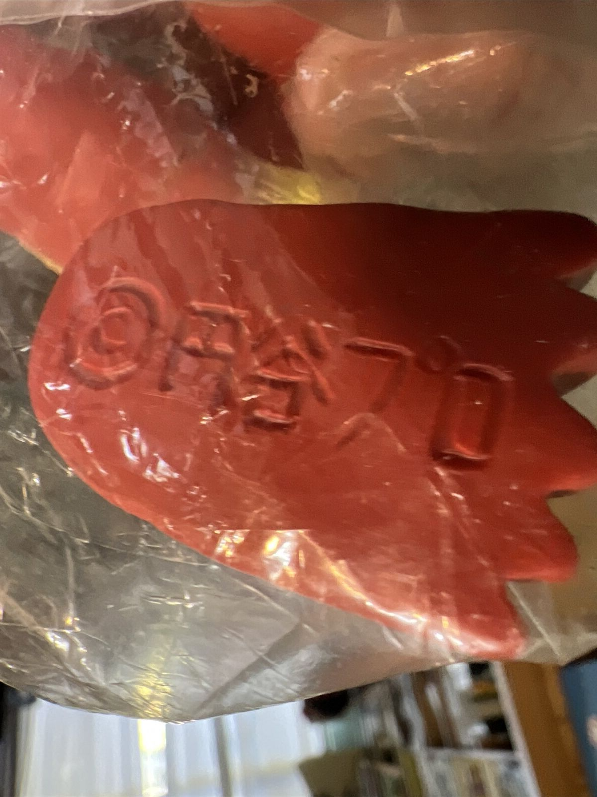 ULTRAMAN KAIJU 8.5" GERONIMON POPY BULLMARK 2006 BAGGED with HEADER CARD