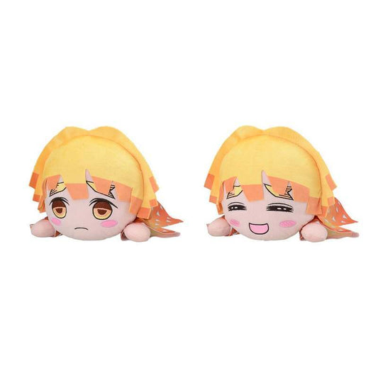DEMON SLAYER KIMETSU ZENITSU LAY DOWN PLUSH LARGE SIZE 12" 2 styles YOU PICK!