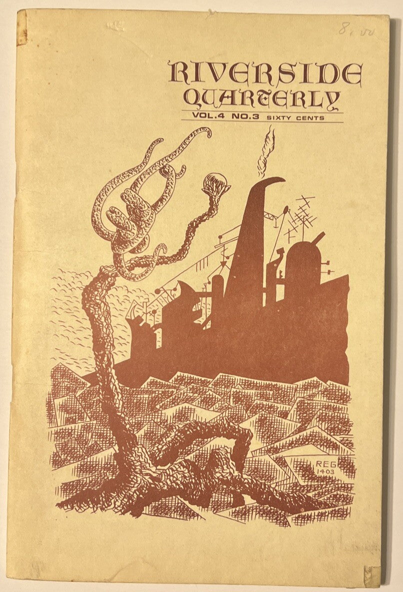 RIVERSIDE QUARTERLY VOL 4 #3 1970 KIRK ALYN ER BURROUGHS ROBERT BLOCH FAN LETTER