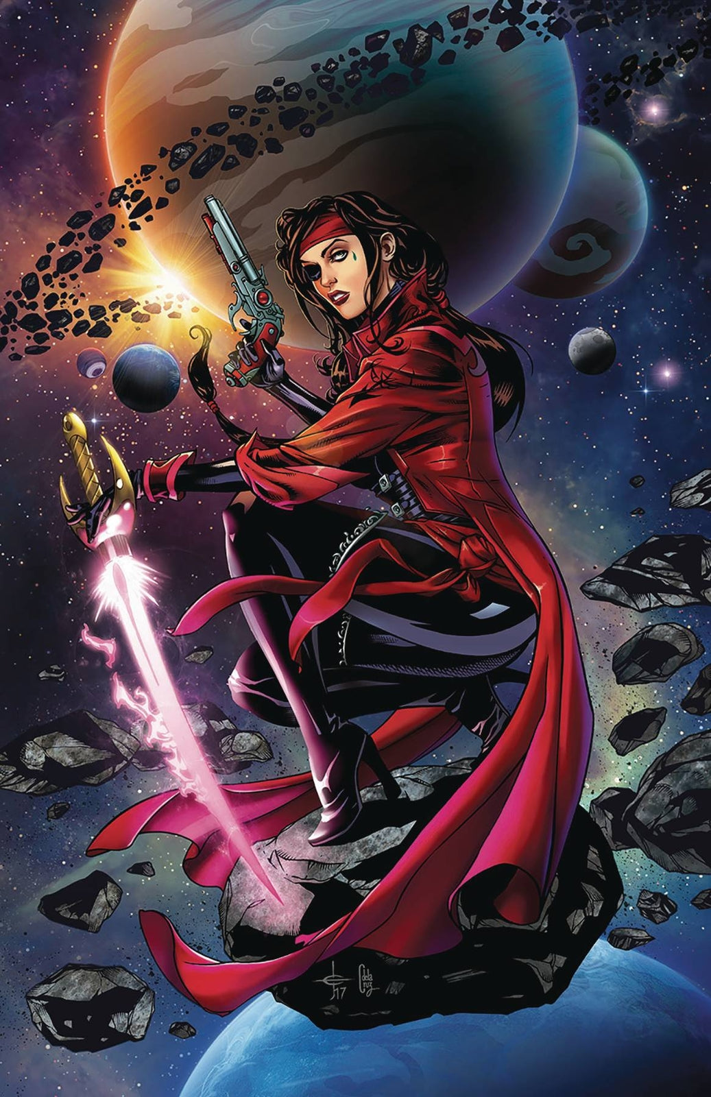 BLACK SABLE #5 OF 6 COVER A JOHNSON ZENESCOPE NM