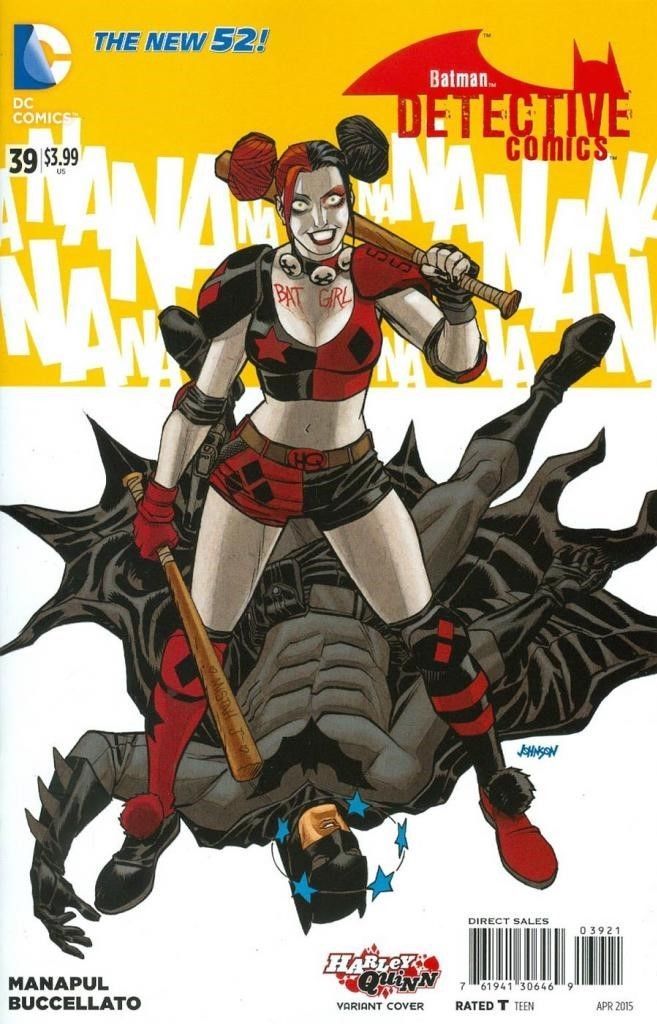 DETECTIVE COMICS #39 HARLEY QUINN VARIANT NEW 52 2015 NM
