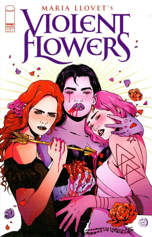 MARIA LLOVET VIOLENT FLOWERS #1 NM 1ST PRINT MAIN COVER IMAGE COMICS 2024