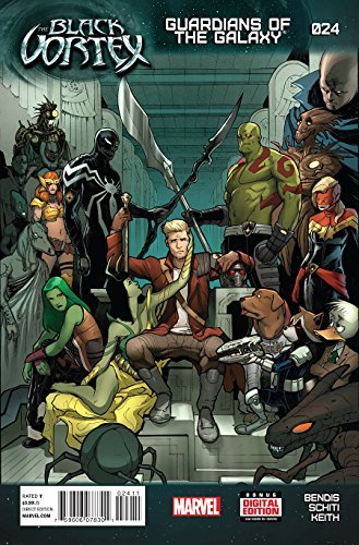 GUARDIANS OF THE GALAXY #24 VALERIO SCHITI BRIAN MICHAEL BENDIS NM 1ST PRINT