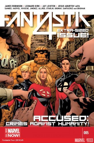 FANTASTIC FOUR #5 JAMES ROBINSON NM 1ST PRINT