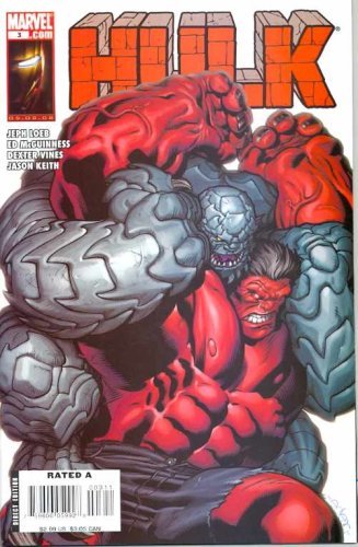 HULK #3 RED HULK JEFF LOEB ED MCGUINNESS NM 1ST PRINT
