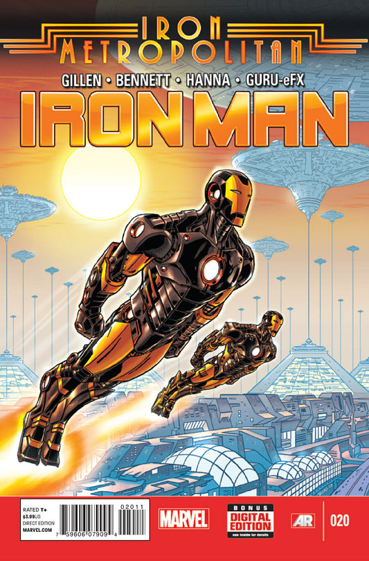 IRON MAN #20 MARVEL 1st PRINT NM 2014 IRON METROPOLITAN