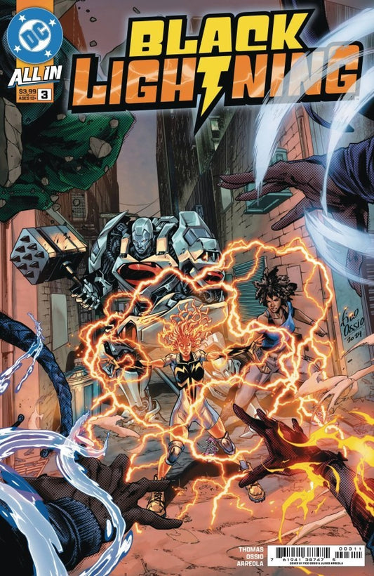 BLACK LIGHTNING #3 NM 1ST PRINT MAIN COVER DC COMICS 2025