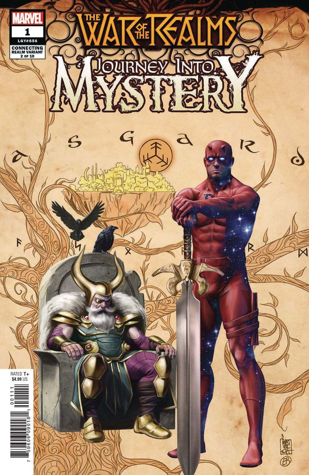 WAR OF REALMS JOURNEY INTO MYSTERY #1 CONNECTING VARIANT NM 1ST PRINT 2019