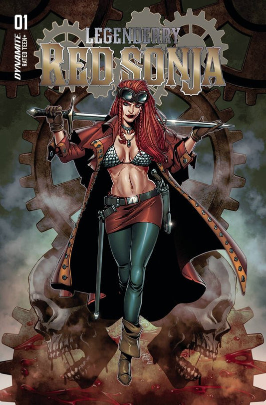 LEGENDERRY RED SONJA #1 NM 1ST PRINT HOWELL VARIANT DYNAMITE COMICS 2023