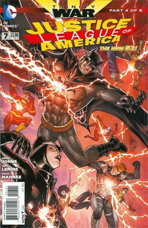 JUSTICE LEAGUE OF AMERICA #7 MIKEL JANIN VARIANT DC COMICS NM 1ST PRINT