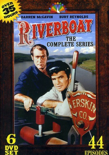 Riverboat: the Complete Series DVD Good Condition (loose disc-holders)