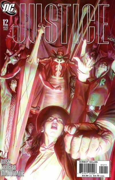 JUSTICE #12 ALEX ROSS NM 1ST PRINT DC 2007