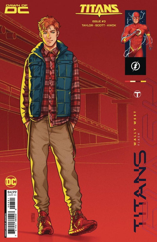 TITANS #3 JEN BARTEL VARIANT NM 1ST PRINT DC COMICS 2023