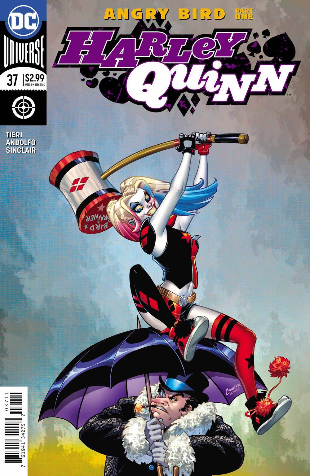 HARLEY QUINN #37 REBIRTH MAIN COVER NM 1ST PRINT DC 2017