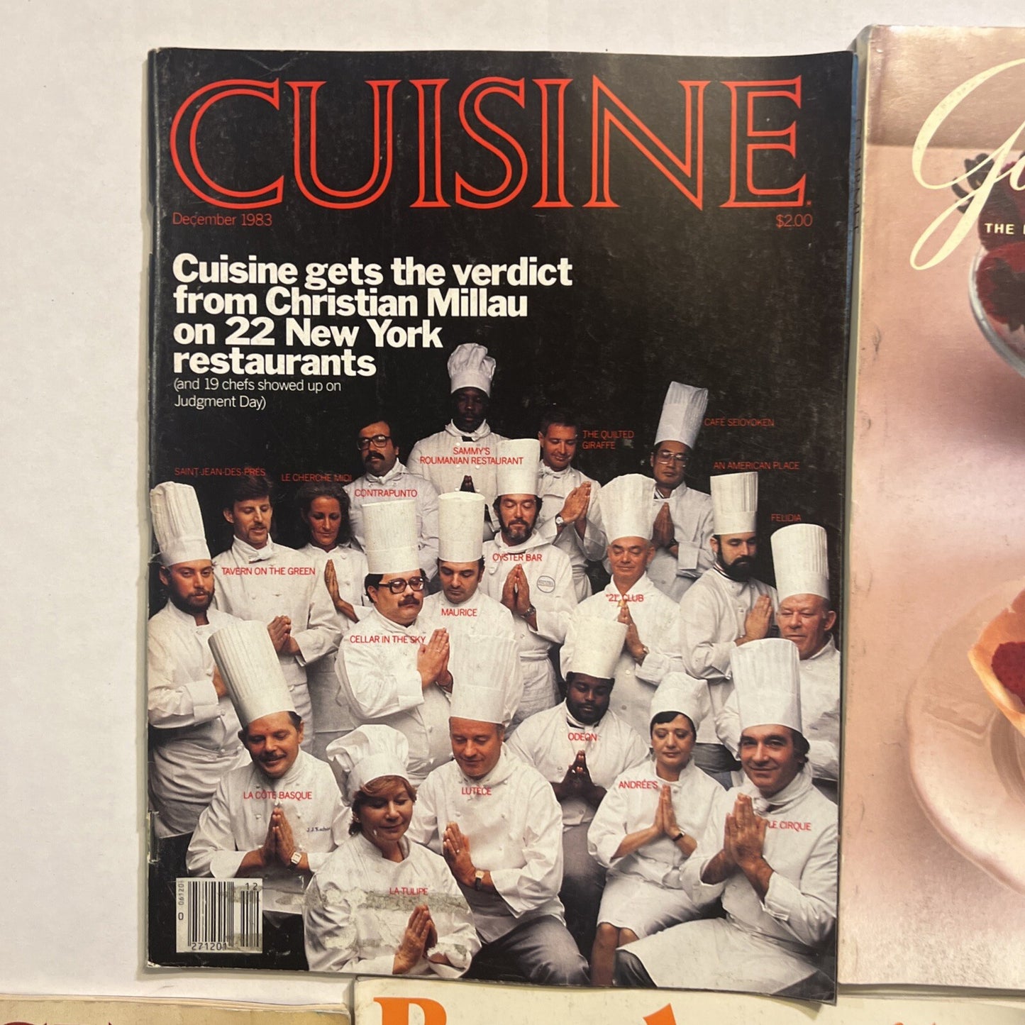1970s 1980s COOKING MAGAZINE LOT OF 7 CUISINE GOURMET BON APPETIT