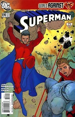 SUPERMAN #696 "THE GUARDIAN NIGHTWING AND FLAMEBIRD APPEARANCE" DC NM 1ST PRINT