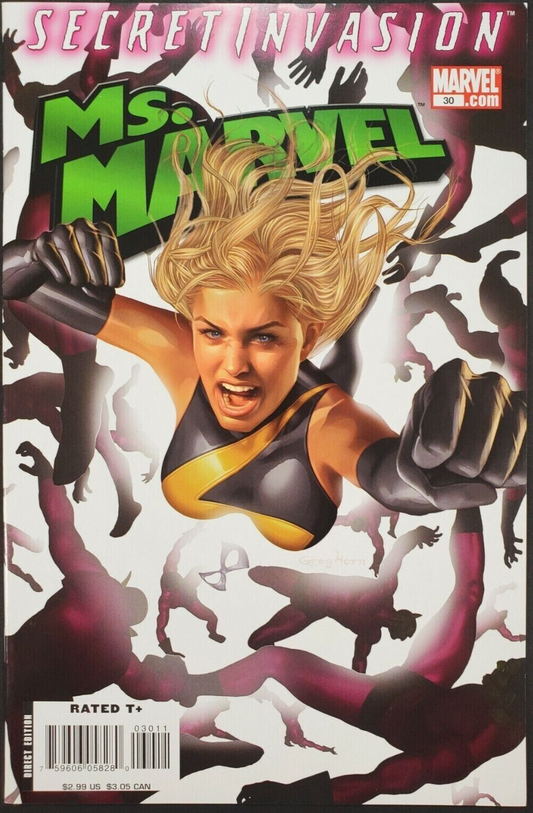 MA MARVEL #30 BRIAN REED GREG HORN COVER NM 1ST PRINT SECRET INVASION 2008