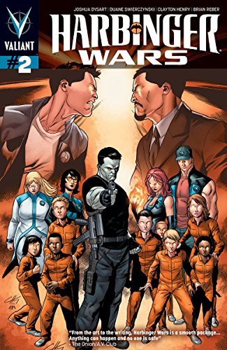 HARBINGER WARS #2 MAIN DUANE SWIERCZYNSKI JOSHUA DYSTART NM 1ST PRINT