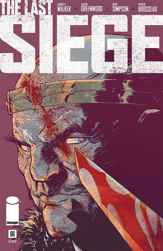 LAST SIEGE #6 COVER A GREENWOOD IMAGE NM 1ST PRINT 2018