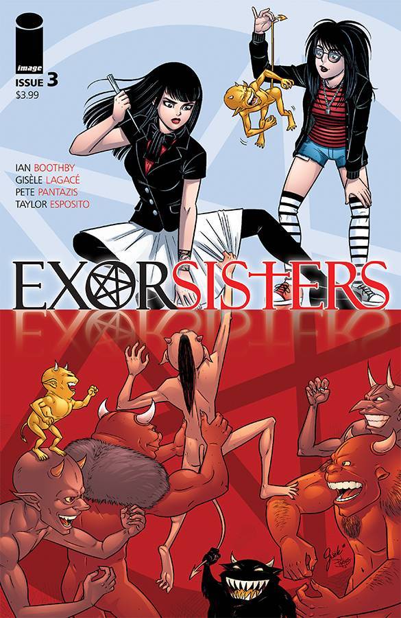 EXORSISTERS #3 COVER A LAGACE & PANTAZIS IMAGE COMICS NM 1ST PRINT 2019