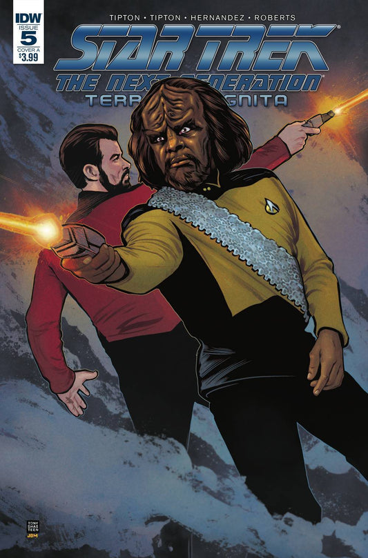 STAR TREK TNG TERRA INCOGNITA #5 COVER A SHASTEEN IDW NM 1ST PRINT 2018