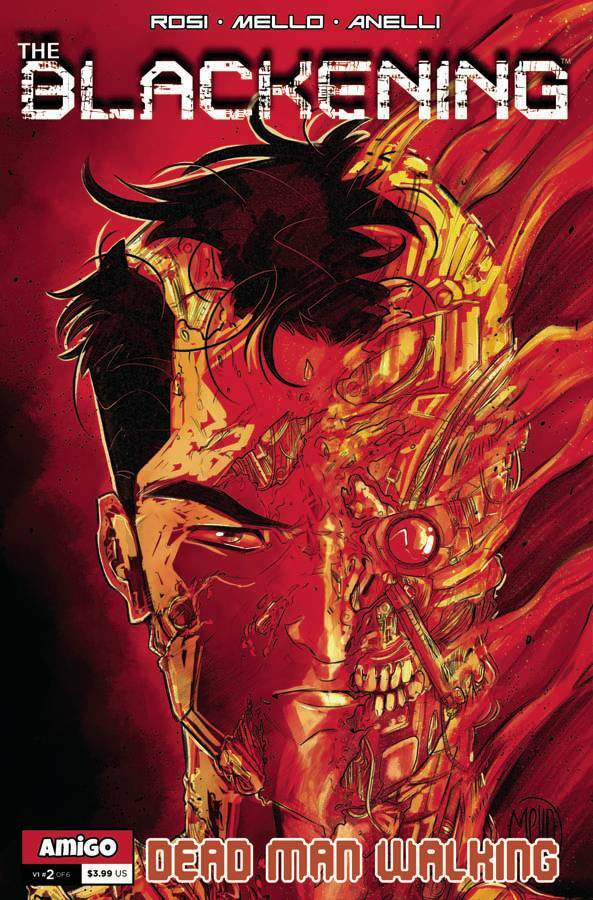 BLACKENING #2 AMIGO VFN+ 1ST PRINT 2019