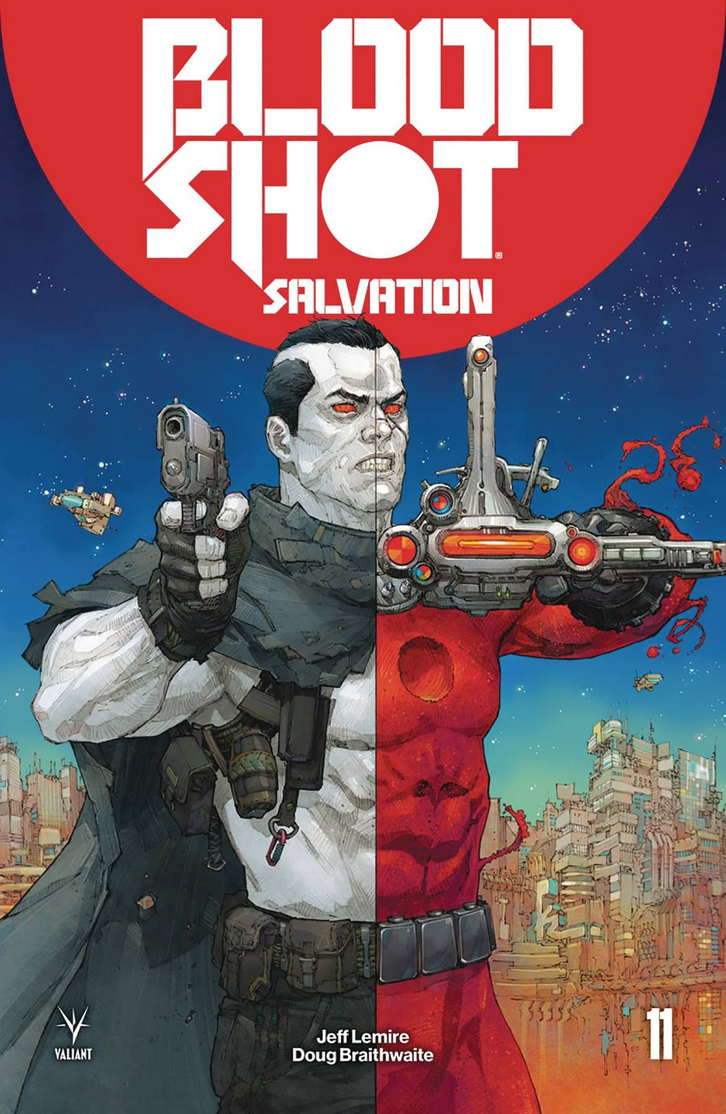 BLOODSHOT SALVATION #11 COVER A ROCAFORT VALIANT NM