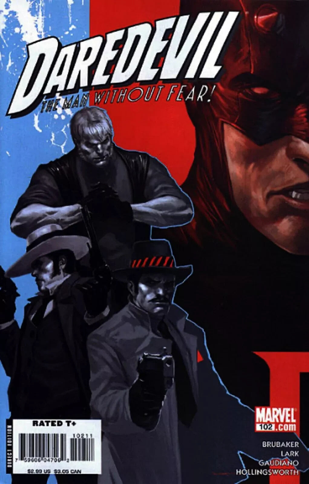 DAREDEVIL #102 MAIN COVER 1st PRINT MARVEL NM 2008 BRUBAKER