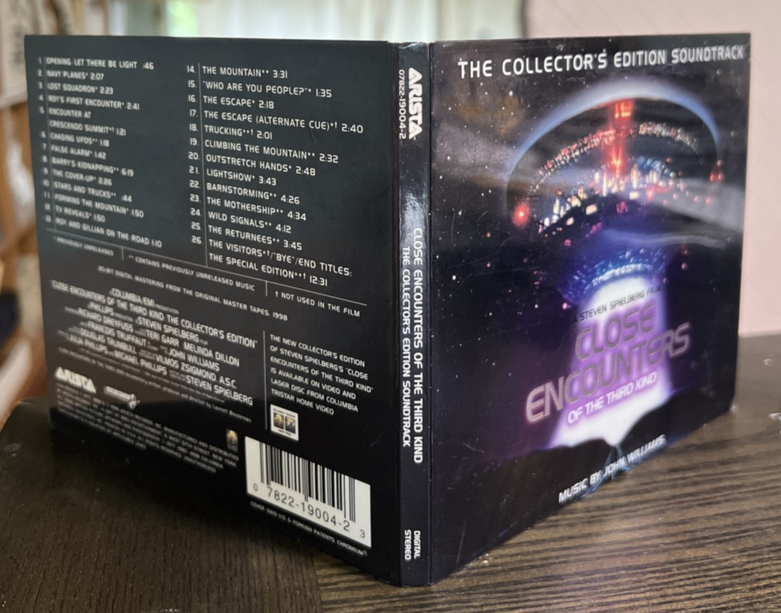 Close Encounters Of The Third Kind Collector's Edition Soundtrack CD