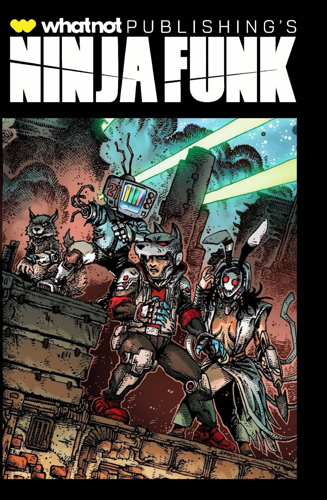 NINJA FUNK 1 1:100 EASTMAN VARIANT JPG SCHUITT RIEGEL