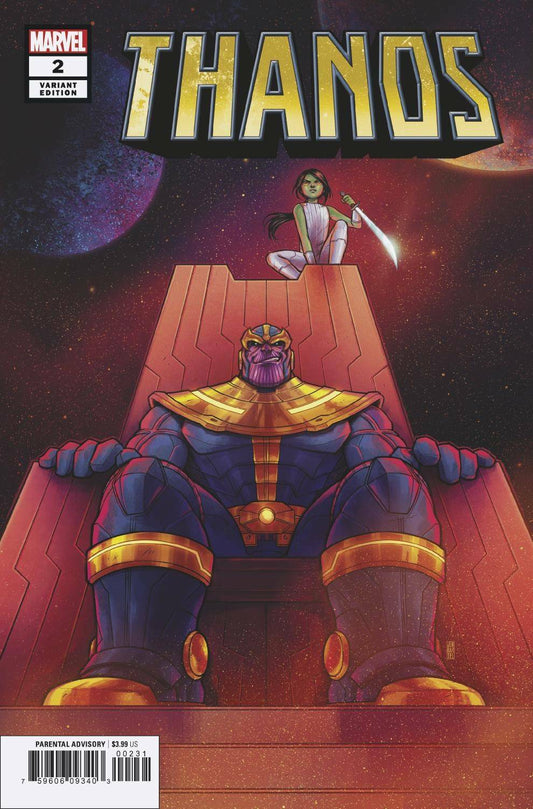 THANOS #2 BARTEL VARIANT MARVEL NM 1ST PRINT 2019